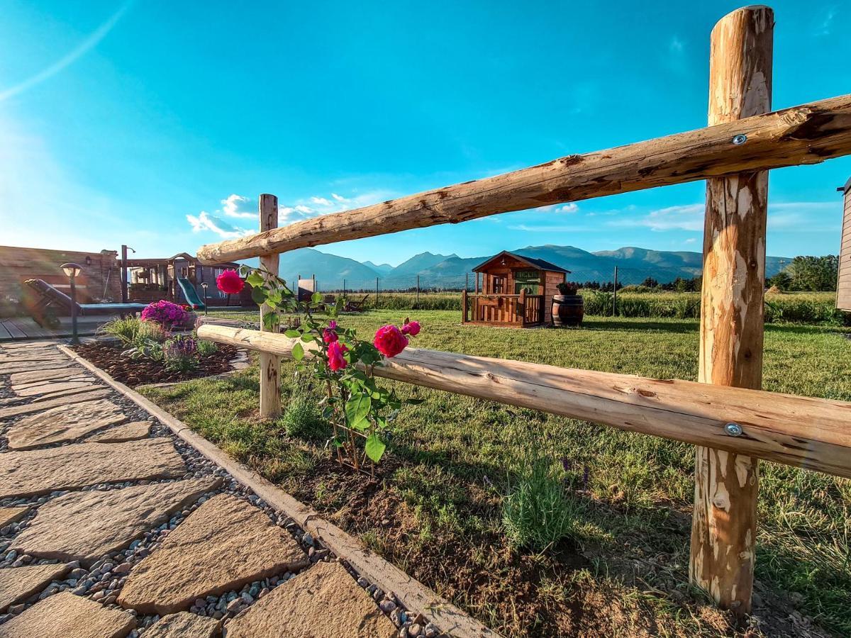 Liptovalley- Mobilne Domy S Wellnessom Liptovská Kokava Eksteriør bilde